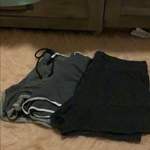 3 pairs comfy shorts